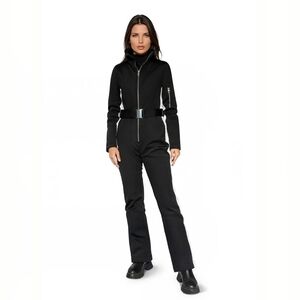 Slope Siren Black Belted Jumpsuit XS